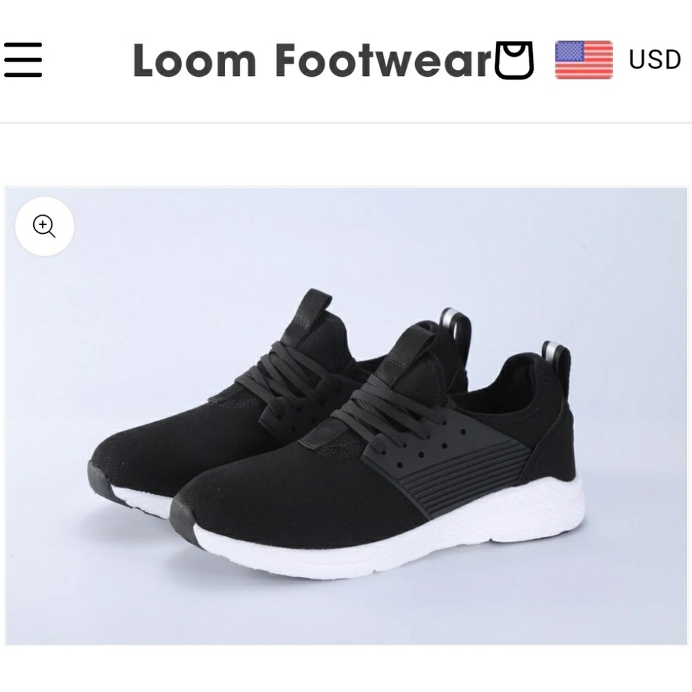 Loom waterproof men's sneakers